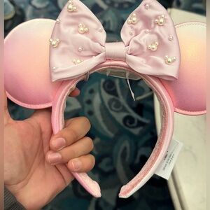 Disney Pink Minnie Mouse Ears Headband